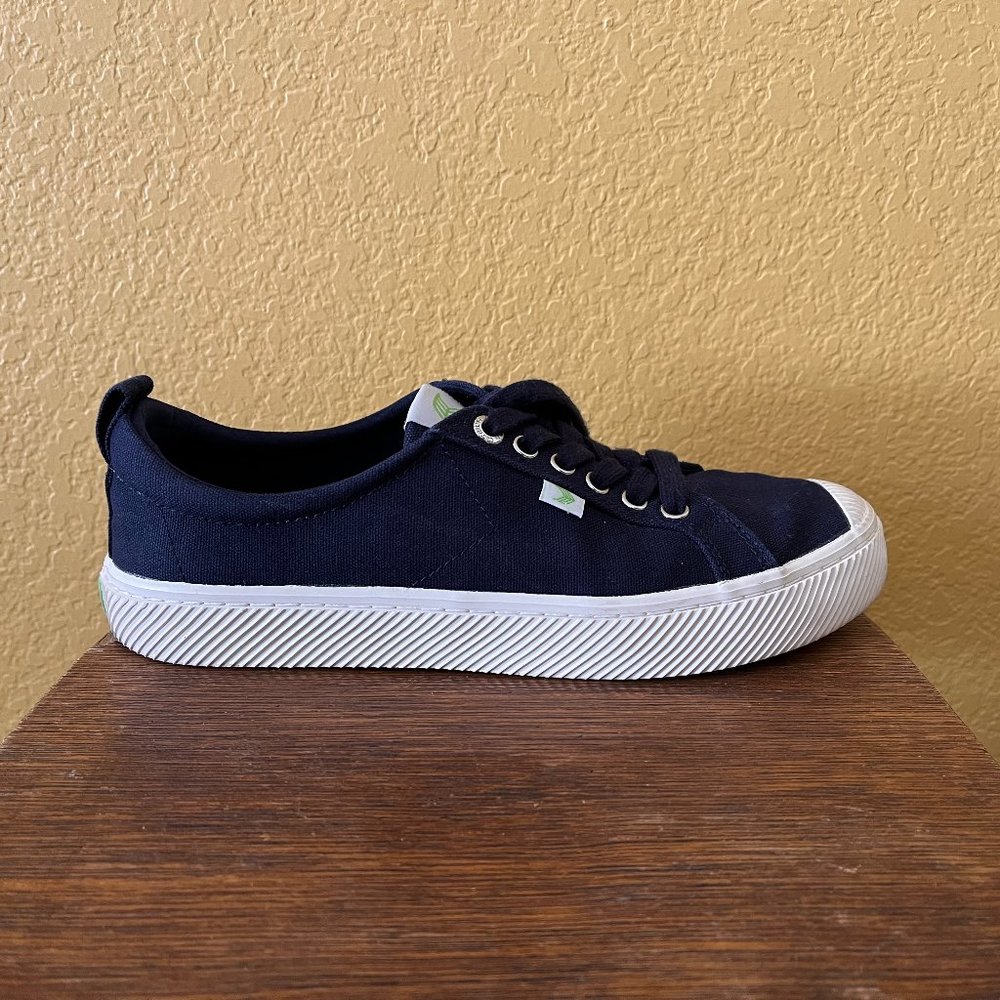 Navy Canvas OCA LOW, Navy Blue, Size 9.5